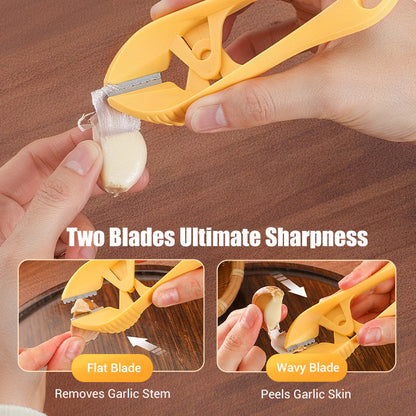 💨 Fast & Portable Garlic Peeler- Silicone Roller Tube – Peel Whole Cloves in Seconds, No Mess🧼
