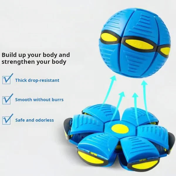🌈Kids’ Magic Metaball —🐕 bouncy ball & flying saucer for family and pets🌈