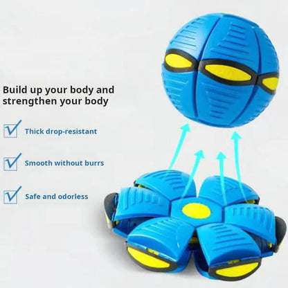 🌈Kids’ Magic Metaball —🐕 bouncy ball & flying saucer for family and pets🌈
