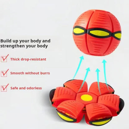 🌈Kids’ Magic Metaball —🐕 bouncy ball & flying saucer for family and pets🌈
