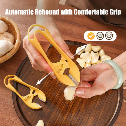 💨 Fast & Portable Garlic Peeler- Silicone Roller Tube – Peel Whole Cloves in Seconds, No Mess🧼