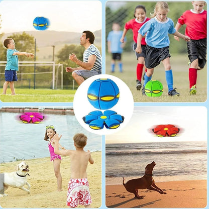🌈Kids’ Magic Metaball —🐕 bouncy ball & flying saucer for family and pets🌈