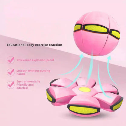 🌈Kids’ Magic Metaball —🐕 bouncy ball & flying saucer for family and pets🌈