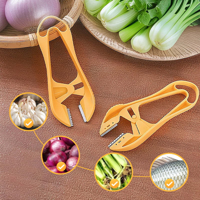 💨 Fast & Portable Garlic Peeler- Silicone Roller Tube – Peel Whole Cloves in Seconds, No Mess🧼