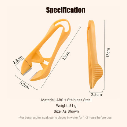 💨 Fast & Portable Garlic Peeler- Silicone Roller Tube – Peel Whole Cloves in Seconds, No Mess🧼