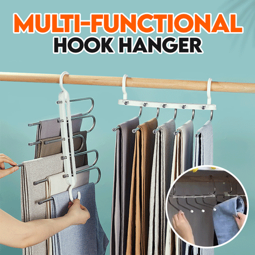 ✨👕Magic Multi-Hanger –✨ 1 Holds 5, Saves 80% Space✅