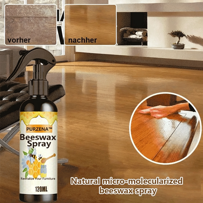 🐝Natural Micro-Molecular Beeswax Spray —✨Wood Furniture Restorer & Polish🌿