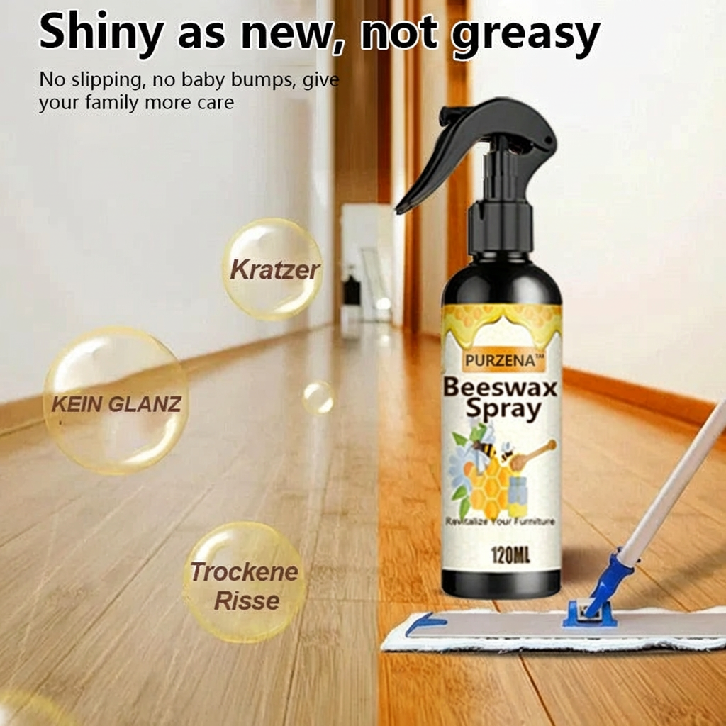 🐝Natural Micro-Molecular Beeswax Spray —✨Wood Furniture Restorer & Polish🌿