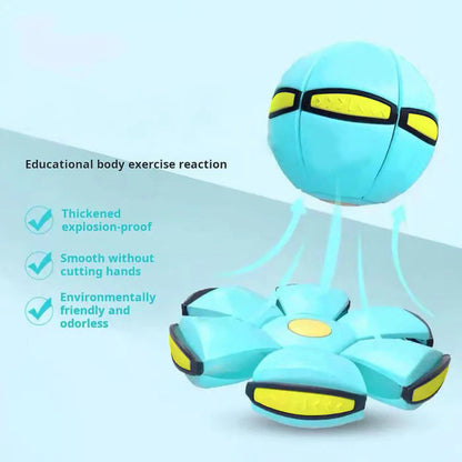 🌈Kids’ Magic Metaball —🐕 bouncy ball & flying saucer for family and pets🌈