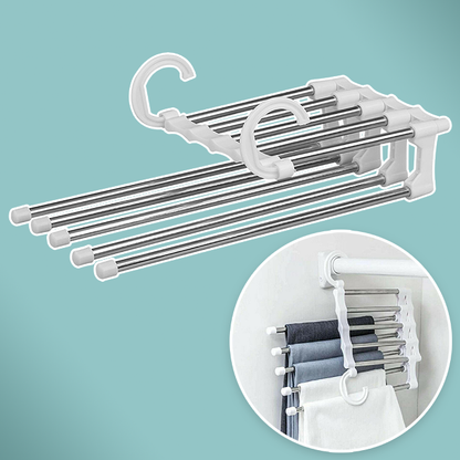 ✨👕Magic Multi-Hanger –✨ 1 Holds 5, Saves 80% Space✅